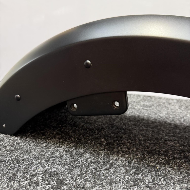 Indian Scout front fender / mudguard in Matt Black Smoke